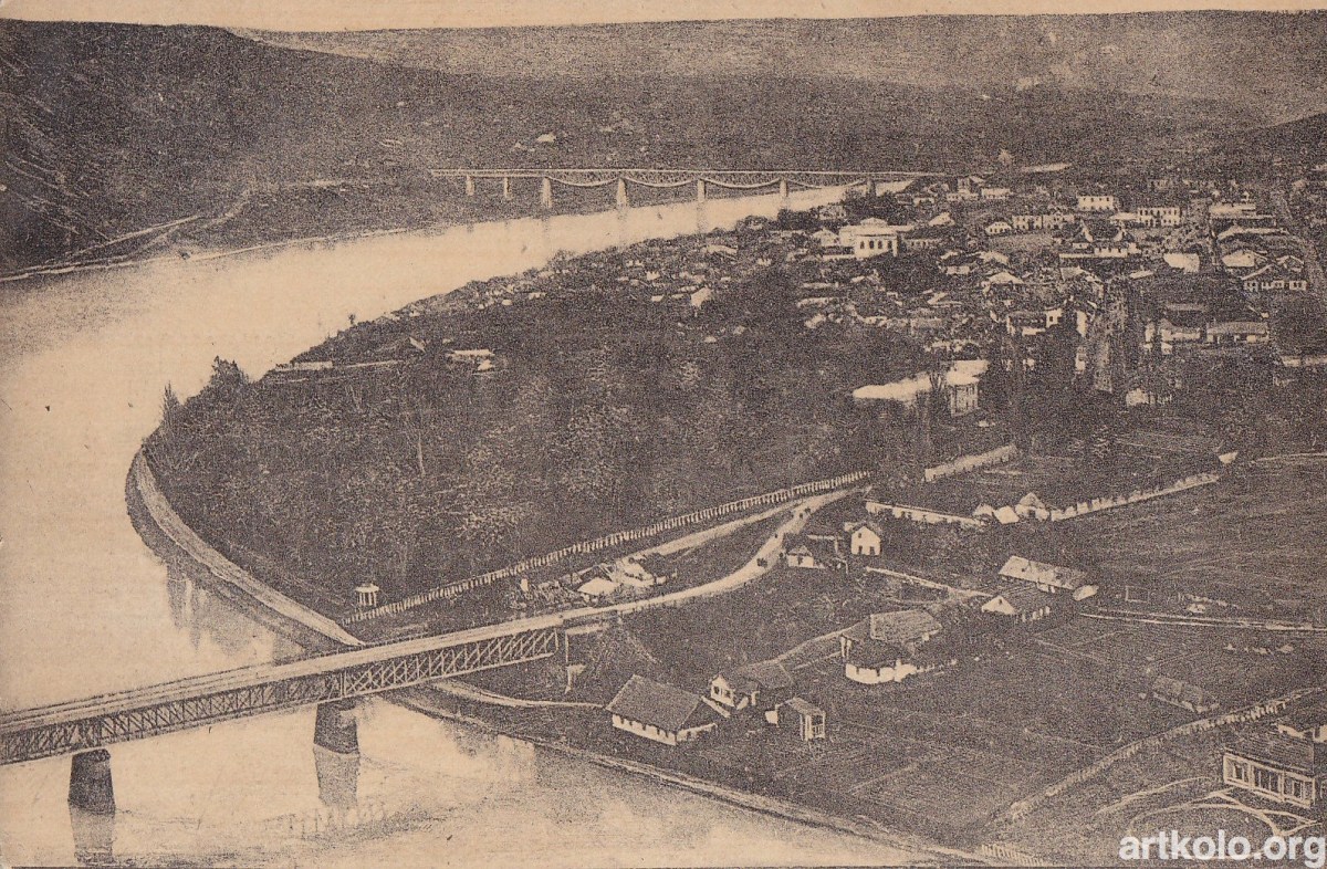 Міст через Дністер у Заліщиках (Оренштайн) Zaleszczyki